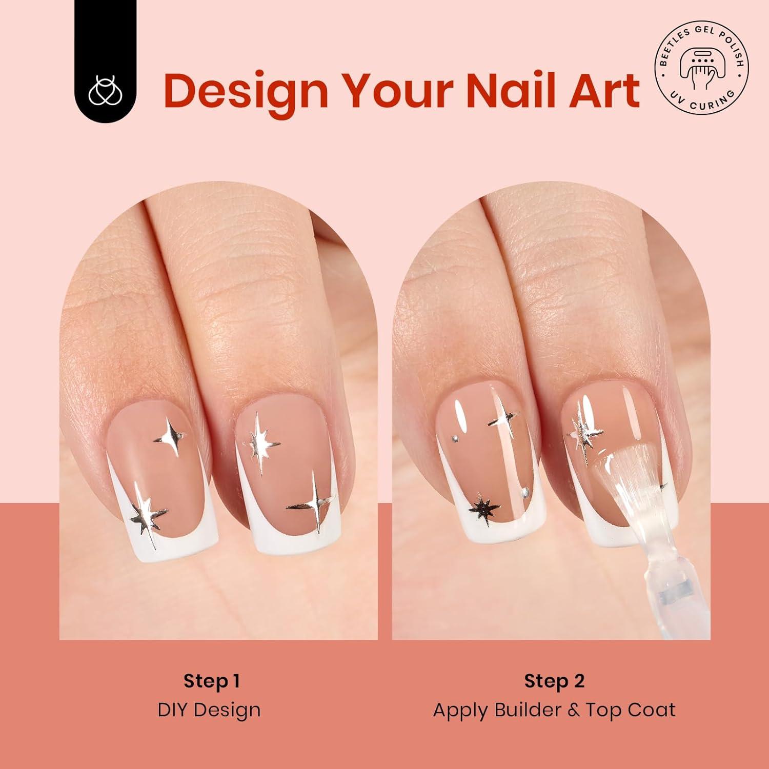 imageBeetles X Press Plus on Nails Kit Summer Pretty Box with Picnic Basket AllinOne Summer French Tips Press on Nails Kit with Nail Gels and Tools Best Gift for Girls Women2025 Limited Edition3Beetles X Press Kit3