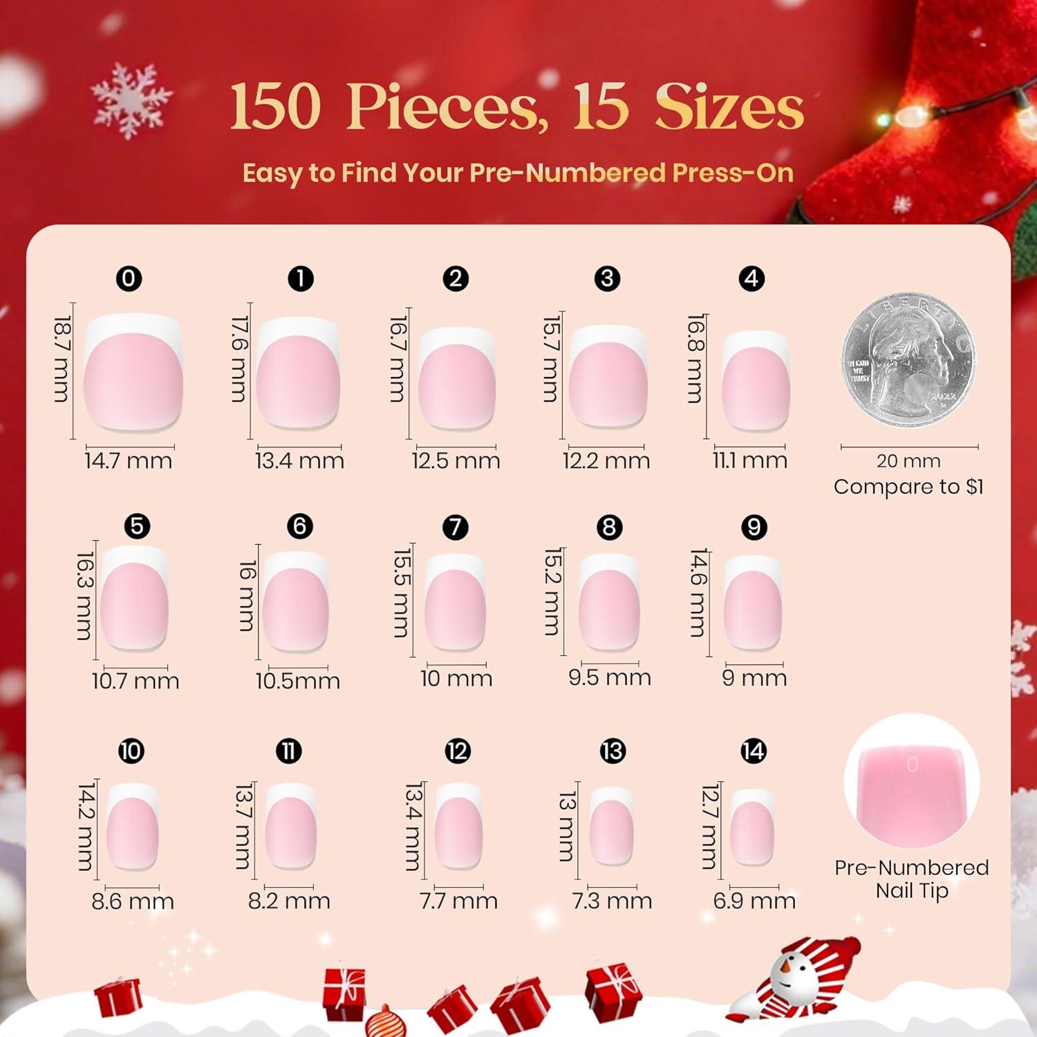 imageBeetles X Press Plus on Nails Kit Summer Pretty Box with Picnic Basket AllinOne Summer French Tips Press on Nails Kit with Nail Gels and Tools Best Gift for Girls Women2025 Limited Edition9Beetles X PressPearl French