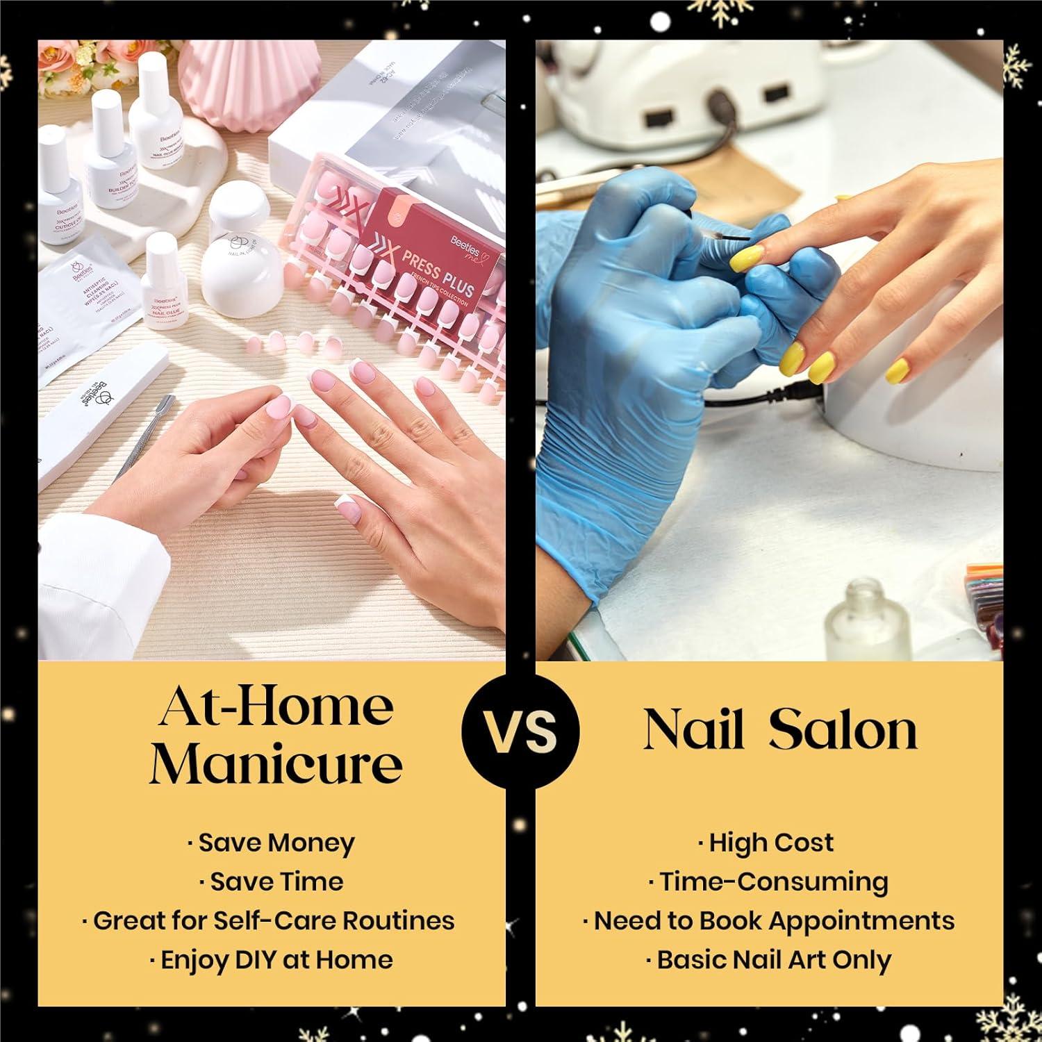 imageBeetles X Press Plus on Nails Kit Summer Pretty Box with Picnic Basket AllinOne Summer French Tips Press on Nails Kit with Nail Gels and Tools Best Gift for Girls Women2025 Limited Edition4Beetles X Press Kit4