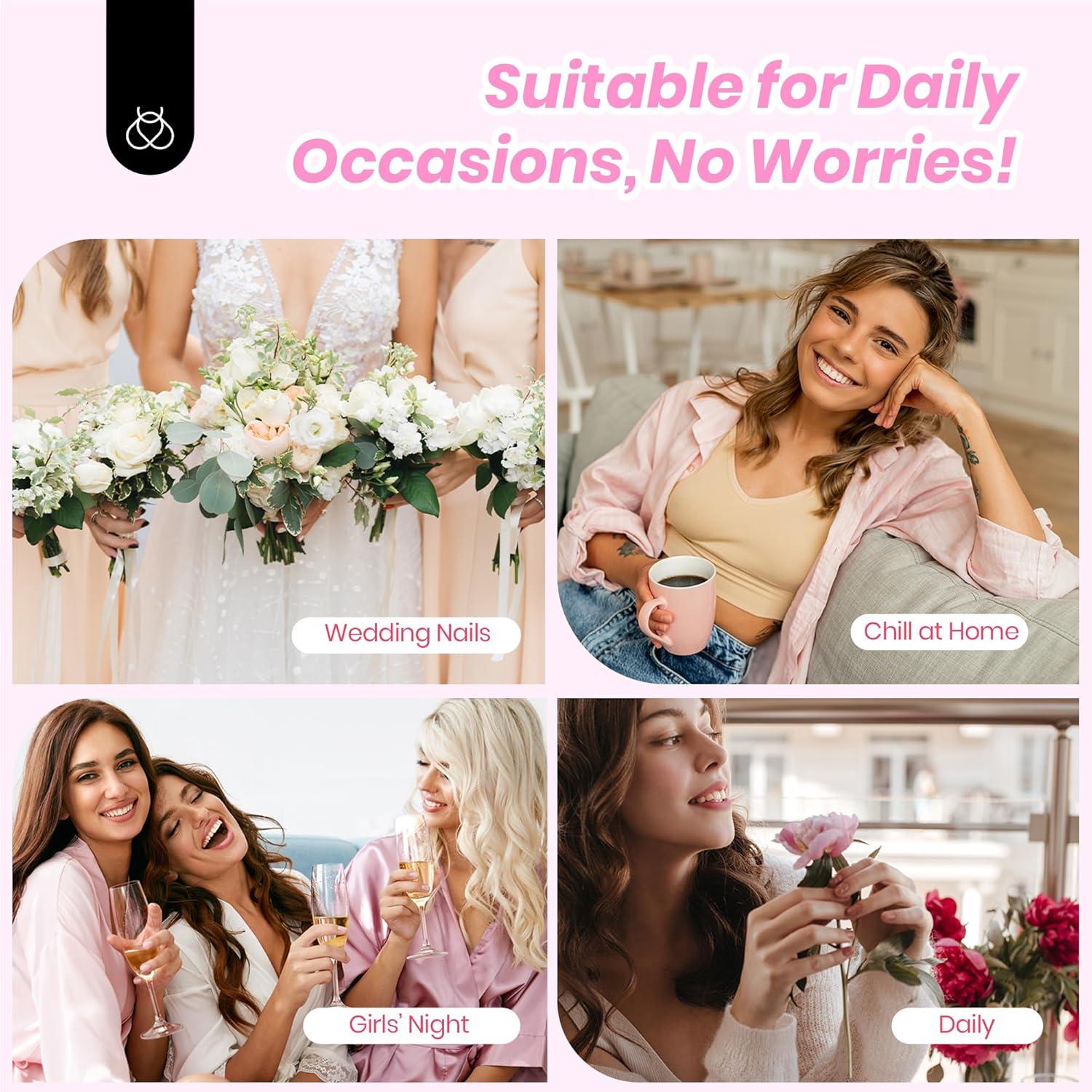 imageBeetles X Press Plus on Nails Kit Summer Pretty Box with Picnic Basket AllinOne Summer French Tips Press on Nails Kit with Nail Gels and Tools Best Gift for Girls Women2025 Limited Edition1Beetles X Press Kit DIY