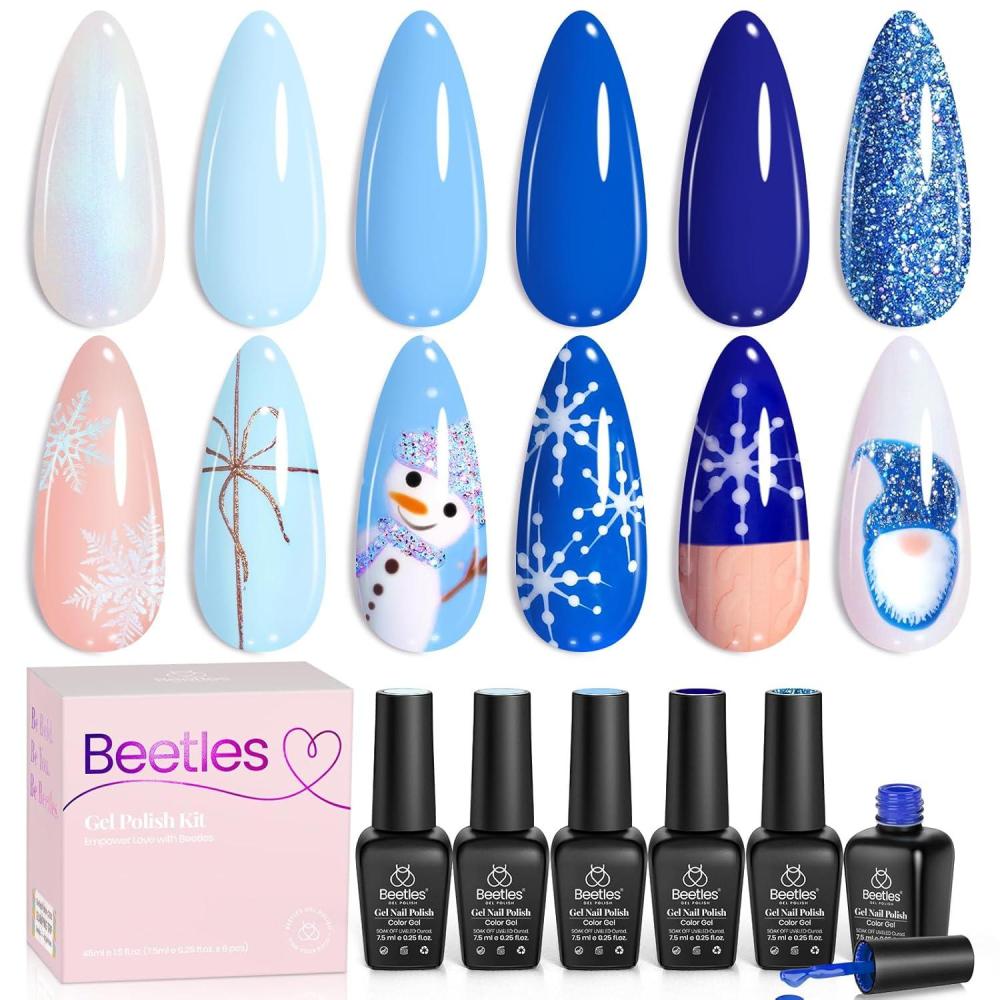 imageBeetles Cat Eye Gel Nail Polish 6 Colors Christmas Cat Eye Glitter Gel Polish Set Neon Red Pink Purple Blue Green with Magnet Velvet Gel Kit Soak Off UV French Nail Art Manicure Gift for Women02Aquarius