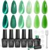 imageBeetles Blooming Gel Nail Polish HEMA Free Blossom Gel Polish 1 Pcs 20ml with Nail Brush for Spreading Effect Marble Natural Stone Watercolor Floral Soak off U v DIY Nails Gifts for Women0Enchanted Forest