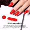 imageBeetles Halloween Gel Nail Polish  Luminous Orange Glow in the Dark Gel Polish Soak Off Uv LED Nail Lamp Halloween Nail Art Manicure Salon DIY Home 05OzHeatwave