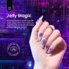 imageBeetles Pearl Gel Nail Polish 6 Colors Shimmer Cat Eye Holographic Glitter Nail Polish Set with Magnet Rainbow Mermaid Swirl Shell Thread Purple Pink Blue Green Velvet Gel Manicure Gifts for Women0Jelly Magic