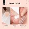 imageBeetles Poly Nail Gel Kit  6 Colors Jelly Nude Extension Kit with Slip Solution Builder Nail Enhancement for Beginner ampamp Professional Long Lasting DIY Home Christmas Gift for Women UV ampamp LED NeededGentle Whisper