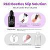 imageBeetles Poly Nail Gel Kit  6 Colors Jelly Nude Extension Kit with Slip Solution Builder Nail Enhancement for Beginner ampamp Professional Long Lasting DIY Home Christmas Gift for Women UV ampamp LED NeededRomantic Night