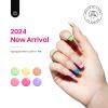 imageBeetles Summer Gel Liner Nail Polish Set  6 Neon Gel Nail Polish Colors Hot Pink Orange Blue Yellow Paint for Nails Built Thin Brush in Bottle Soak off Uv LED Lamp Nails ArtSmile Time