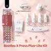 imageBeetles X Press Plus on Nails Kit Summer Pretty Box with Picnic Basket AllinOne Summer French Tips Press on Nails Kit with Nail Gels and Tools Best Gift for Girls Women2025 Limited Edition3Beetles X Press Kit3