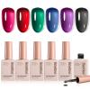 imageBeetles Blooming Gel Nail Polish HEMA Free Blossom Gel Polish 1 Pcs 20ml with Nail Brush for Spreading Effect Marble Natural Stone Watercolor Floral Soak off U v DIY Nails Gifts for Women0Jelly Magic
