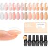 Clear Nude Pink Brown Collection