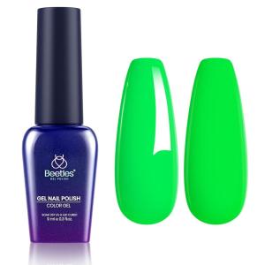 imageBeetles Halloween Gel Nail Polish  Luminous Orange Glow in the Dark Gel Polish Soak Off Uv LED Nail Lamp Halloween Nail Art Manicure Salon DIY Home 05Oz1Ghost Phantom