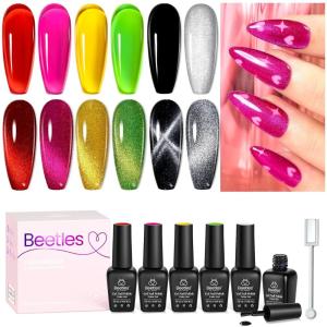 imageBeetles Jelly Gel Nail Polish Set 6 Colors Milky White Nude Pink Brown Sheer Gel Polish Kit Nail Concealer Translucent Effect Soak Off Uv French Nail Art Gift for Women Ultimate Monochrome Collection0Joyful exploration