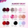 imageBeetles PRO Gel Polish Kit  Almost Okay Collection 18 Colors 15ml Salon Polish Set with Base Coat Glossy ampamp Matte Top Coats 6 Painting Gel For Nails Tools UV Nail Lamp Cure NeededAlmost Okay
