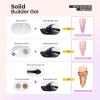 imageBeetles 3D Gel Nail Art KitChristmas Limited 3D Nail Art 4 Colors Clear Pink White Sculpting Gel NonSticky Hand Sculpting Building for DIY UV ampamp LED Lamp Cured NeededChristmas Gift for WomenBeetles Bubblegum Glow 3D Nail Art Gel Kit