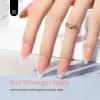 imageBeetles Builder Gel Set HEMA FreeWhispered Petals 4 Colors 8 in 1 Thickening Strengthening Building Apex with BaseampampTop Coat Gel for Beginner DIY Salon at Home UV ampamp LED Nude Pink Builder Nail GelBare Glam