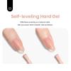 imageBeetles Builder Gel Set HEMA FreeWhispered Petals 4 Colors 8 in 1 Thickening Strengthening Building Apex with BaseampampTop Coat Gel for Beginner DIY Salon at Home UV ampamp LED Nude Pink Builder Nail GelBare Glam