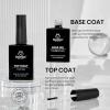 imageBeetles Gel Base and Top Coat Set Valentines Limited 2Pcs 15ml No Wipe Top Coat Gel Nail Polish amp Strong Adhesion Base Coat Long Lasting UV Lamp Needed Nail Art Design Manicure Gifts for WomenClear Base  Top Coat with Dehydrator  Primer