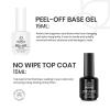 imageBeetles Gel Base and Top Coat Set Valentines Limited 2Pcs 15ml No Wipe Top Coat Gel Nail Polish amp Strong Adhesion Base Coat Long Lasting UV Lamp Needed Nail Art Design Manicure Gifts for WomenPeel Off Base  Top Coat