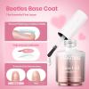 imageBeetles Gel Base and Top Coat Set Valentines Limited 2Pcs 15ml No Wipe Top Coat Gel Nail Polish amp Strong Adhesion Base Coat Long Lasting UV Lamp Needed Nail Art Design Manicure Gifts for WomenBase Coat 15ml Valentines Limited