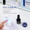 imageBeetles Gel Nail Kit FlatX Square Short 320pcs 16 Sizes Nail tips with 15g Nail Glue Gel HandsFree 75ml Base Gel amp Top Coat Mini Lamp for Acrylic Press On Nail Extension DIY Set at Home22 Medium Coffin 504pcs Clear Kit