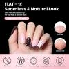 imageBeetles Gel Nail Kit FlatX Square Short 320pcs 16 Sizes Nail tips with 15g Nail Glue Gel HandsFree 75ml Base Gel amp Top Coat Mini Lamp for Acrylic Press On Nail Extension DIY Set at Home44 Square Short 320pcs 16 Sizes FlatX Kit