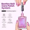 imageBeetles Valentines Nails Polish  Pink Heart Sweetheart Glow Glitter Nail Polish 15ml051Fl Oz  LongLasting Quick Dry Nail Polish DIY Nails Art Spring Valentines Nails Gifts for HerRosy Dream