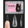 4-Stiletto Medium 288pcs（Etch X Nail Tips)