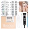 0-6-Nail Art Glue & Rhinestones Set