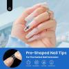 imageBeetles 3Pcs 15ml HEMAFree Nail Prep amp Glue Set Professional Protein Nail Prep AcidFree Dehydrate Bond Primer TPO Free 9 in 1 Nail Glue Gel for Nail Tips Clear Press On Nails Nail Extension38Long Coffin 500pcs Clear