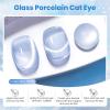 imageBeetles Cat Eye Gel Nail Polish  15ML 9D Cat Eye Chameleon Blue Glitter Gel Polish Magnetic Shimmer Effect Soak Off UV DIY Holo Blue Dream Manicure Gift for WomenEBlueFrosted Galaxy