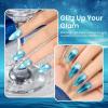 imageBeetles Cat Eye Gel Nail Polish  15ML 9D Cat Eye Chameleon Blue Glitter Gel Polish Magnetic Shimmer Effect Soak Off UV DIY Holo Blue Dream Manicure Gift for WomenEBlueStellar Ocean