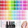 imageBeetles Cat Eye Gel Nail Polish Set  10 Colors Glitter Cat Eye Glint Gel Polish Kit Silver Nude Pink Blue Brown Purple Magnetic Shine Soak Off UV French Nail Art Salon DIY Manicure Gift for WomenVivid Whimsy Collection