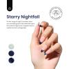 imageBeetles Fairy Garden Cat Eye Gel Nail Polish Set  6 Colors 15ML Spring Gel Polish Kit Glitter Pink Purple Blue Orange Red Green Magnetic Effect Soak Off UV Nail Art DIY Manicure Gift for Women00Starry Nightfall