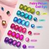 imageBeetles Fairy Prism Cat Eye Gel Nail Polish Set  6 Colors Glitter Cat Eye Gel Polish Kit Red Green Blue Pink Purple Magnetic Shine Soak Off UV Salon DIY Manicure Spring Gift for Women000Fairy Prism