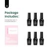 imageBeetles Gel Polish Soft Beam Cat Eye Gel Nail Polish Set  6 Colors Nude Pink Brown Purple Glitter Gel Nail Kit Magnetic Shine Soak Off UV Winter Salon DIY Manicure Gift for WomenBoundless Energy