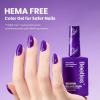 imageBeetles Navy Blue Gel Polish  Eclipse Blue Classic Gel Polish HEMAFree Nail Polish LongLasting Soak Off UV LED Nail Art Gel Home Salon 15ml05 fl ozTwilight Whisper