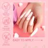 imageBeetles Rose Whispers Jelly Pink Gel Nail Polish Set  6 Colors Valentines Gel Polish Kit Jelly Pink Sheer Translucent Effect Soak Off UV Salon DIY Manicure Spring Gift for Women4 Colors The Garden of Eden