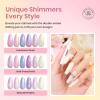 imageBeetles Rose Whispers Jelly Pink Gel Nail Polish Set  6 Colors Valentines Gel Polish Kit Jelly Pink Sheer Translucent Effect Soak Off UV Salon DIY Manicure Spring Gift for Women00Pearl Gel Polish