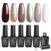 0-0-0-6 Colors Ginerbread Gel Polish Set