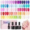 imageBeetles Pink Gel Polish Set  Pinks Escape 15ML051Fl Oz 6 Colors Hema Free Pink Gel Nail Polish Set Same Color Same Bottle Valentines Nails Long Lasting Soak Off UV LED Nail Lamp Gifts for HerDewdrop Flora