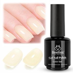 imageBeetles Butter Veil Yellow Jelly Gel Nail Polish  15ML Butter Yellow Gel Nail Polish Base Color Nail Concealer Sheer Translucent Effect Soak Off UV DIY Nail Art Manicure Gift for Women000Butter Veil