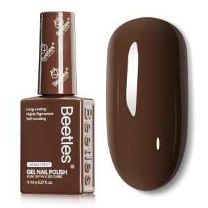 imageBeetles Cat Eye Gel Nail Polish  15ML 9D Cat Eye Chameleon Blue Glitter Gel Polish Magnetic Shimmer Effect Soak Off UV DIY Holo Blue Dream Manicure Gift for WomenDBrown8ML Coffee oclock