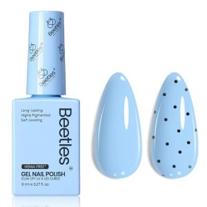 imageBeetles Cat Eye Gel Nail Polish  15ML 9D Cat Eye Chameleon Blue Glitter Gel Polish Magnetic Shimmer Effect Soak Off UV DIY Holo Blue Dream Manicure Gift for WomenDBlue8ML Memories