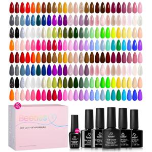 imageBeetles Cat Eye Gel Nail Polish Set  10 Colors Glitter Cat Eye Glint Gel Polish Kit Silver Nude Pink Blue Brown Purple Magnetic Shine Soak Off UV French Nail Art Salon DIY Manicure Gift for WomenChroma Dreams Collection