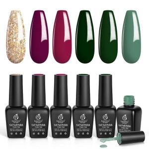imageBeetles Fairy Prism Cat Eye Gel Nail Polish Set  6 Colors Glitter Cat Eye Gel Polish Kit Red Green Blue Pink Purple Magnetic Shine Soak Off UV Salon DIY Manicure Spring Gift for Women000Tipsy Jazz