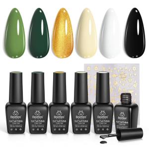 imageBeetles Gel Polish Soft Beam Cat Eye Gel Nail Polish Set  6 Colors Nude Pink Brown Purple Glitter Gel Nail Kit Magnetic Shine Soak Off UV Winter Salon DIY Manicure Gift for Women00Vipers Kiss