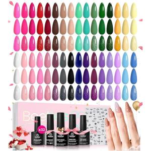 imageBeetles Pink Gel Polish Set  Pinks Escape 15ML051Fl Oz 6 Colors Hema Free Pink Gel Nail Polish Set Same Color Same Bottle Valentines Nails Long Lasting Soak Off UV LED Nail Lamp Gifts for HerFingertips Canvas Collection