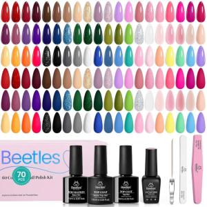 imageBeetles Pink Gel Polish Set  Pinks Escape 15ML051Fl Oz 6 Colors Hema Free Pink Gel Nail Polish Set Same Color Same Bottle Valentines Nails Long Lasting Soak Off UV LED Nail Lamp Gifts for Her00Seasonal Harmony Gel Nail Polish