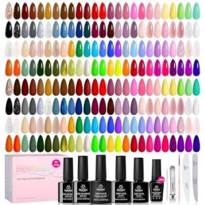 imageBeetles So In Love Collection  Glow In Love Valentine Gel Nail Polish Set Pink Gel Nail Art Set with Base Top Coat Mini Rose Bouquet Salon DIY at Home Valentines Day Gift for Women Wife GirlfriendInfinite Inspiration