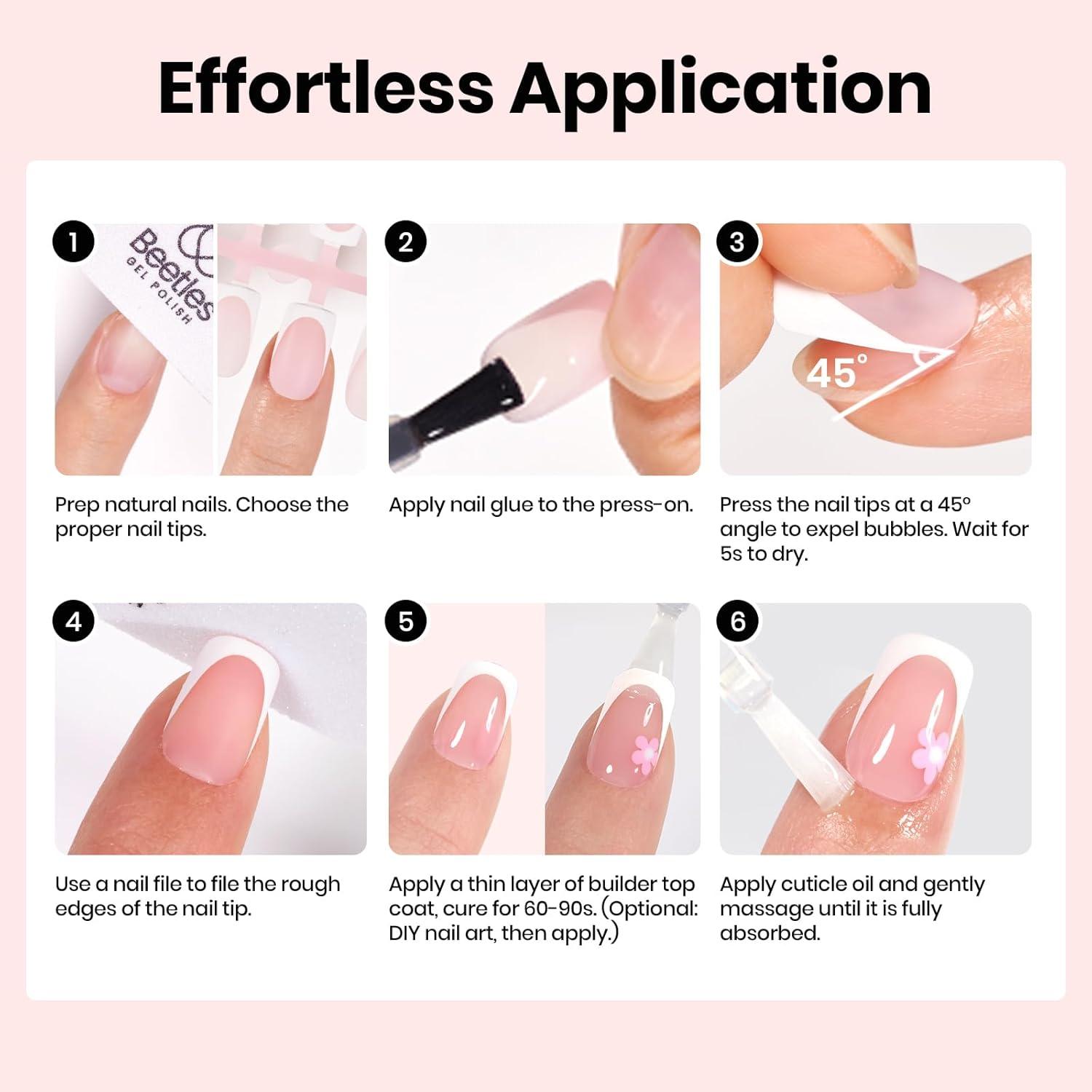 imageBeetles Cat Eye Press On Nails  Enchanted Aurora  7 Colors Medium Almond Press On Nails  16 Sizes 224 Pcs Natural Salon Quality For Red Blue Purple Nails St Patrick Day44Pcs PressOn Nail Essential Kit